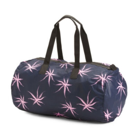 Marc by Marc Jacobs Palm Printed Duffle Weekender - Picture 3 of 4